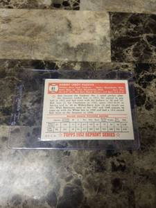 lot 831 image: 1952 Topps Reprint Series Bob Kuzava New York Yankees Baseball Card