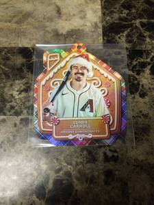 lot 841 image: 2024 Topps Ornament Corbin Carroll Arizona Diamondbacks Baseball Card
