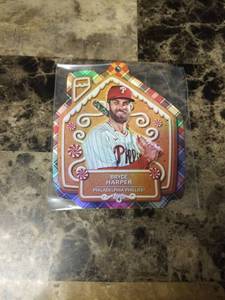 lot 842 image: 2024 Topps Ornament Bryce Harper Philadelphia Phillies Baseball Card