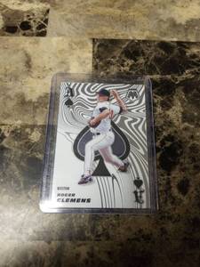 lot 884 image: 2021 Panini Mosaic Baseball Rodger Clemens Boston Red Sox Baseball Card