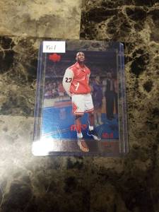lot 904 image: 1998 Upper Deck mjx Foil Michael Jordan Chicago Bulls Basketball Card