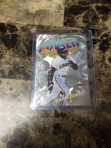 lot 926 image: 1999 Topps Power Players Barry Bonds San Francisco Giants Baseball Card