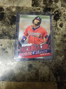 lot 928 image: 2020 Topps Ronald Acuna Jr. Atlanta Braves Baseball Card