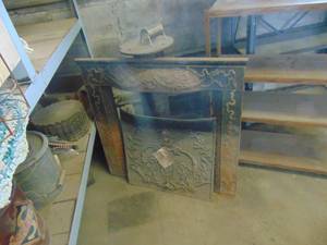 lot 4605 image: Cast Fireplace Cover