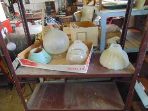 lot 4610 image: Selection of Light ShadesGlobes