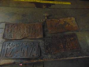 lot 4648 image: Selection of License Tags