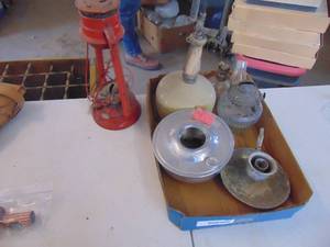 lot 4721 image: Selection of Assorted Lamp parts and more