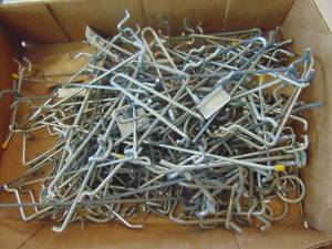 lot 4743 image: Selection of Peg Board Hooks