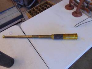 lot 4679 image: Brass- Telescoping Monocular