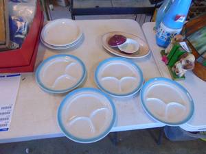 lot 4768 image: Buffalo China Divided Plates and More