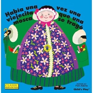 lot 7205 image: Hab a Una Vez Una Viejecita Que Una Mosca Se Trag . - (Classic Books with Holes) (Board Book)