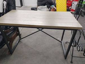 lot 20923 image: Karl home 41 in. Oak Rectangle Desk