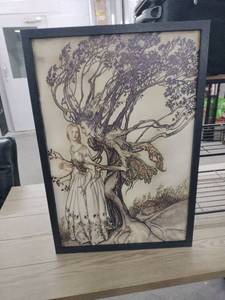 lot 20926 image: The Old Woman in the Wood by Arthur Rackham