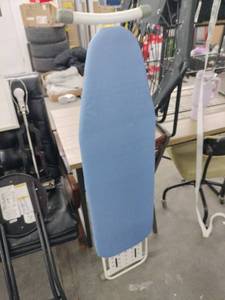 lot 20929 image: Folding Ironing Board with Blue Cover