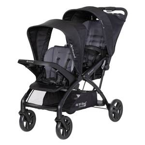 lot 20961 image: Baby Trend Sit N Stand� Double 2.0 Stroller, Dash Black