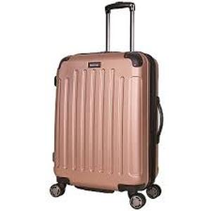 lot 20886 image: Kenneth Cole Reaction Renegade hardside spinner suitcase in rose gold