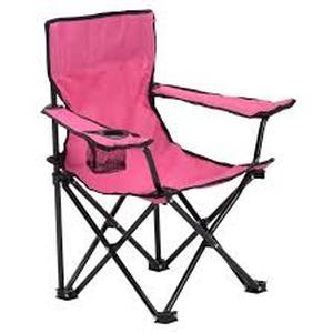 lot 20981 image: Quik Shade polyester pink folding camping chair
