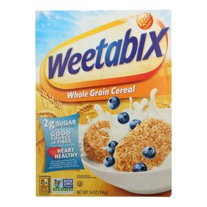 lot 7338 image: Weetabix Whole Grain Cereal - Case of 14 oz