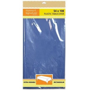 lot 7340 image: LOT OF SIX - Hanna KTablecover, Rectangular, 54 x108, Blue, Ct