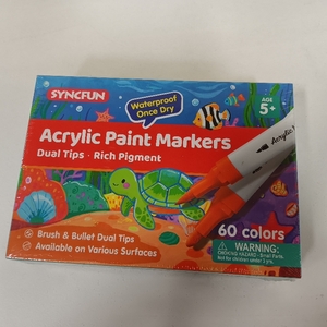 lot 7405 image: Syncfun Acrylic Paint Markers