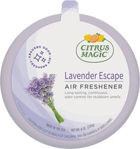 lot 7422 image: Citrus Magic Lavender Solid Escape Odor Absorber, 8-Ounce, Pack of 1 (Model 616000000)