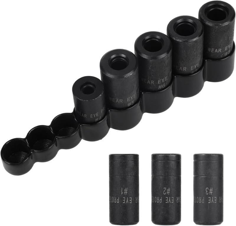 lot 4233 image: 70500 Faucet Socket Set, Tap and Die Set Used with 14 Inch and 38 Inch Drive Fit for 12 Inch and 18 Inch NPT, up to 12mm Metric MCTi Standard Faucet for Threading Handle Task & Socket Wrench