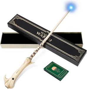 lot 7705 image: Light Up Magic Wizard Wand with White Lighting Rechargeable Illuminating Witch Sorcerer Wand for Kids Cosplay Collection, Supremacy