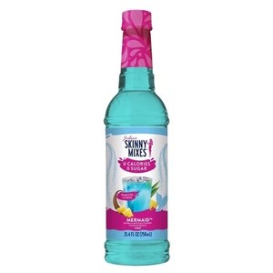 lot 7764 image: Jordans Skinny Syrups Sugar Free Mermaid Syrup - 750ml