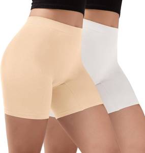 lot 7819 image: INNERSY Womens Slip Shorts for Under Dresses Anti Chafing Biker Shorts Boyshorts Underwear SIZE XL