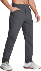 lot 7940 image: MAGCOMSEN Mens Lightweight Hiking Pants with 4 Pockets Water Resistant Quick Dry Fishing Travel Work Outddoor Pants