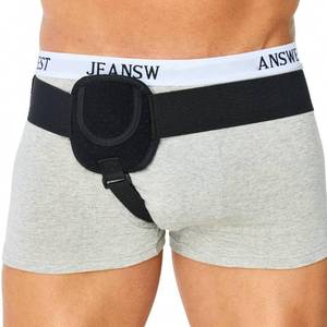 lot 7969 image: Hernia Belts for Men Inguinal, Hernia Support for Women and Men, Hernia Truss for Left or Right Side, Groin Belt, Adjustable Waist Strap with Removable Compression Pads Size LXL