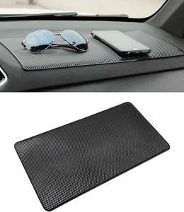 lot 7971 image: SCUARI 10.6x 5.9 Car Dashboard Non Slip Mat,Dashboard Accessories Multifunctional Rubber Pads,Car Accessories Anti Slip Car Dash Grip Pad,Dashboard Sticky Adhesive Mat for Phones Sunglasses Keys