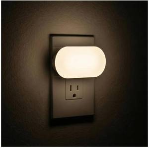lot 7972 image: Lights by Night Mini Bright Night Light, Plug-in, Dusk-to-Dawn Sensor, Adjustable & Dimmable LED, Up to 100 Lumens   Ideal for Bedroom, Bathroom, Hallway, Kitchen, Nursery   1 Pack (82836)