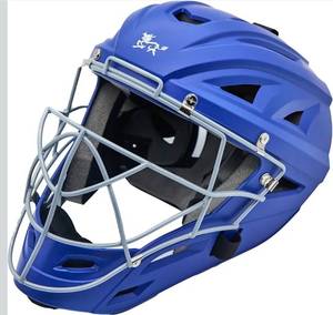 lot 20775 image: Baseball Catchers Helmet Matte (Large 7-712 inch) - Retail $66