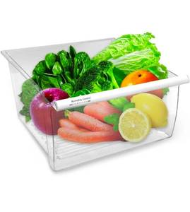 lot 20802 image: 2188656 Crisper Bin, compatible with Whirlpool Refrigerator,Fridge Drawers,Kenmore Refrigerator Parts,Whirlpool Shelf Replacement- WP2188656,2188656 Fridge Crisper Drawer (Upper) - Retail $45