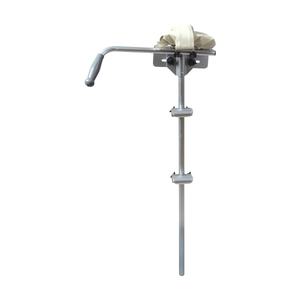 lot 20813 image: MABIS Walker Platform Attachment With Adjustable Padded Cuff  No Tools Needed  Attaches to Most Walkers  FSA and HSA Eligible  Made of Lightweight Aluminum  Silver - Retail $89