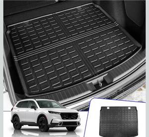 lot 20885 image: Rongtaod Cargo Mat Compatible with 2023 2024 2025 2026 Honda CRV (Include Hybrid) Cargo Liner Trunk Mat TPE All Weather Trunk Liner Honda CR-V Accessories (Fit Upper Deck, Trunk Mat) - Retail $49