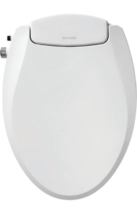 lot 20951 image: Brondell Bidet Toilet Seat Non-Electric Swash Ecoseat, Fits Elongated Toilets, White - Dual Nozzle System, Ambient Water Temperature - Bidet with Easy Installation - Retail $89