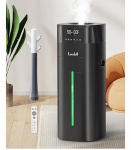 lot 20955 image: LACIDOLL Cool and Warm Mist Humidifier Large Room, 5.3Gal20L Humidifiers for Home 2500 sq ft, Air Humidifiers for Bedroom with Diffuser&Extended Tube, Whole House Humidifiers for Nursery Baby Plants - Retail $239
