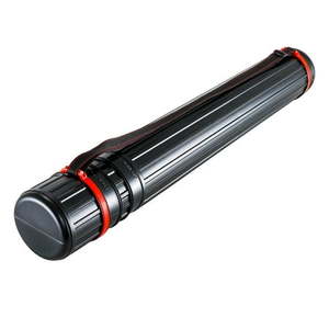 lot 21011 image: US Art Supply� Black Telescoping Tube Diameter 4-18  Length 29  to 50 - Retail $37