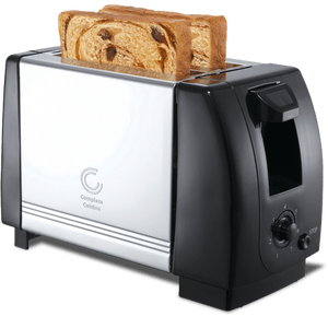 lot 52847 image: Complete Cuisine 2 Slice Toaster  Stainless Steel
