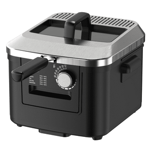 lot 52852 image: Mainstays 4L Electric Deep Fryer  Matte Black
