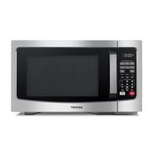 lot 52910 image: Toshiba EM131A5C-SS countertop microwave oven
