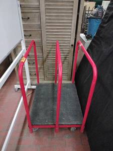lot 52920 image: Uline Carpeted Deck Panel Truck