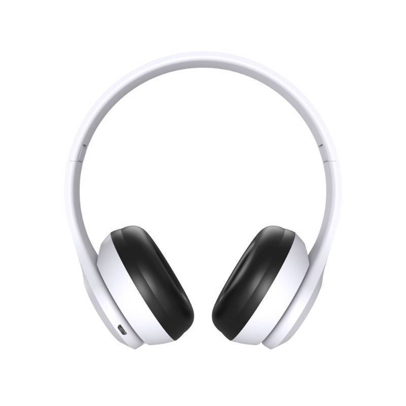 lot 1196 image: GEMS Over the Ear Wireless Headphones - White Built-In Microphone, 6 Hours Battery - Retail $15