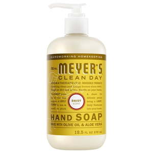 lot 1174 image: Mrs. Meyer��s Clean Day Hand Soap  Daisy Scent  12.5 Fl Oz Bottle - Retail $8