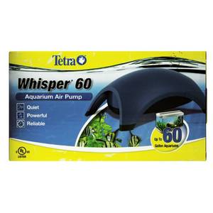 lot 1202 image: Tetra Whisper Quiet Powerful Airflow Air Pump 30 to 60gal for Aquariums - Retail $59