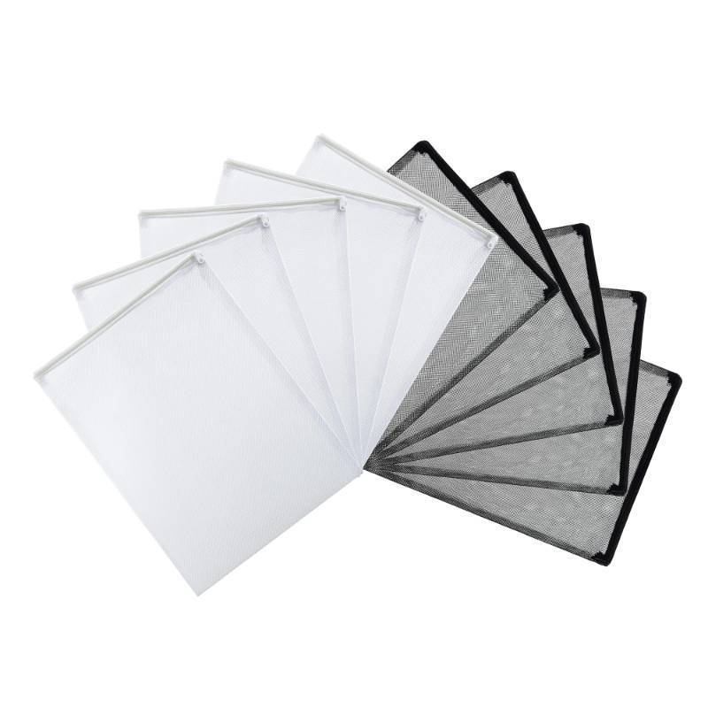 lot 2033 image: ALEGI 10 pcs Aquarium Filter Media Bags with Zipper, Mesh Reusable Bags for Aquarium Filter Media (15.8 x 11.8) - Retail $19
