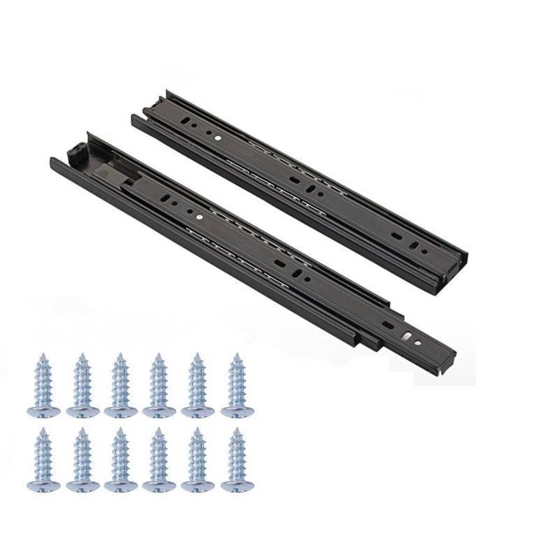 lot 2148 image: Zengest Full Extension Less Noise Ball Bearing Drawer Slides, 10 Inches, 1-Pair - Retail $13