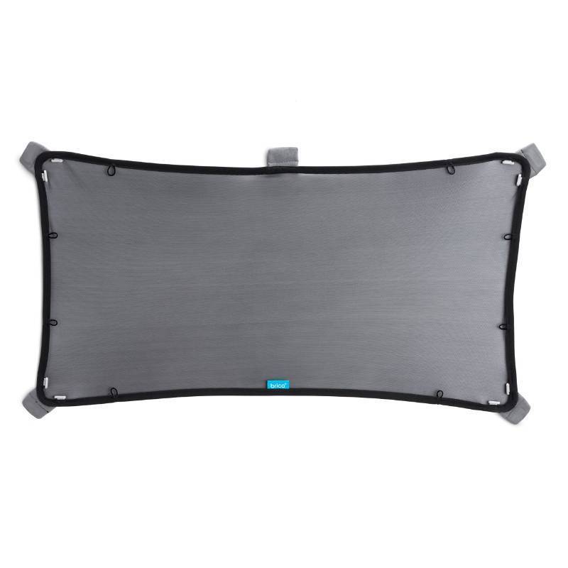 lot 2150 image: Munchkin� Brica� Magnetic Stretch to Fit�� Sun Shade, Black, 1 Pack Retail $29.30